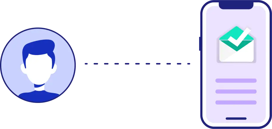 You will receive an email with a link to enter your loan application portal